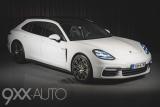 Valkoinen Porsche Panamera 4 E-Hybrid Sport Turismo