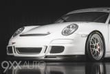 Valkoinen Porsche 911 997 GT3 Cup