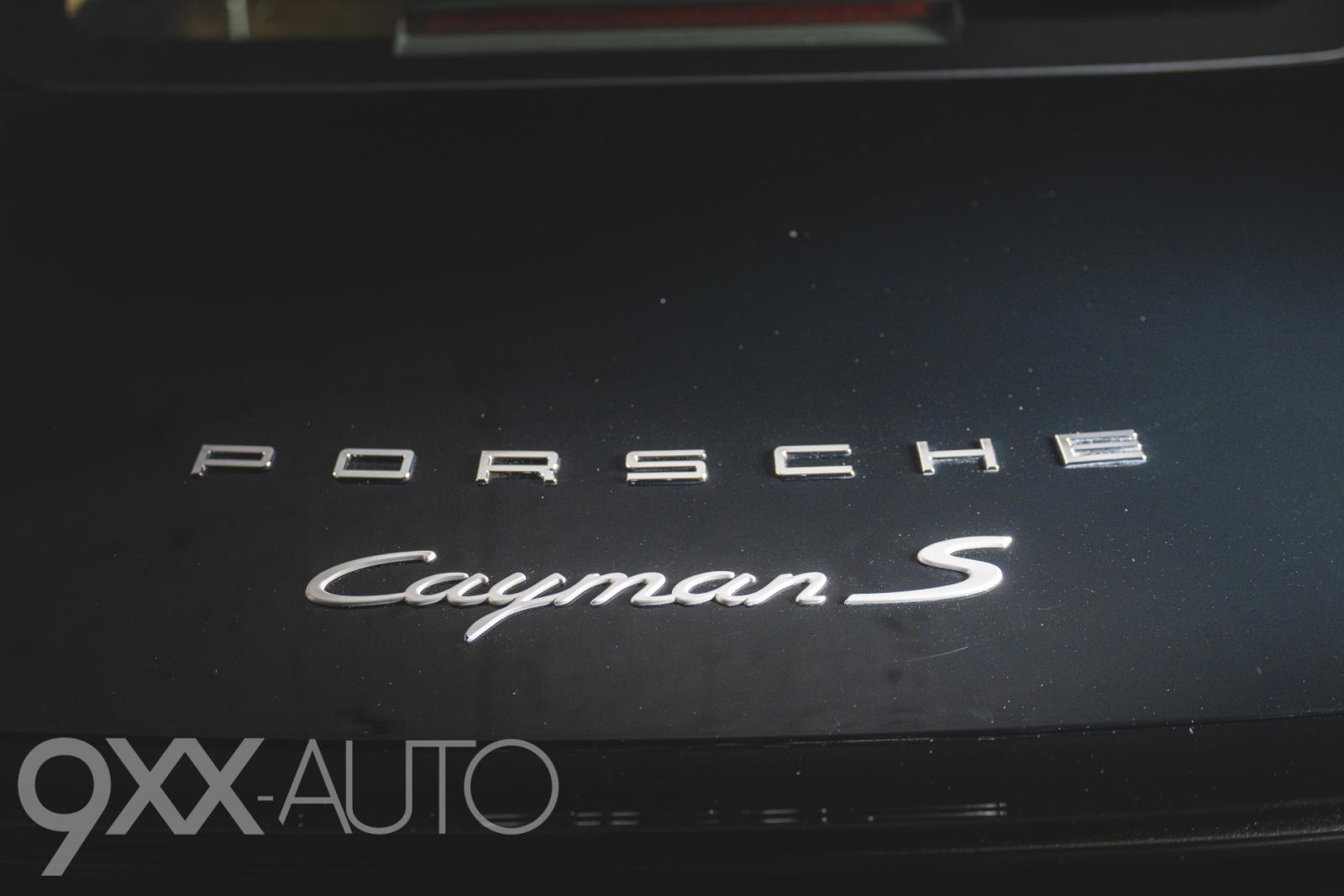 Musta Porsche Cayman S 3,4 Tiptronic *Tyyppiviat korjattu!*