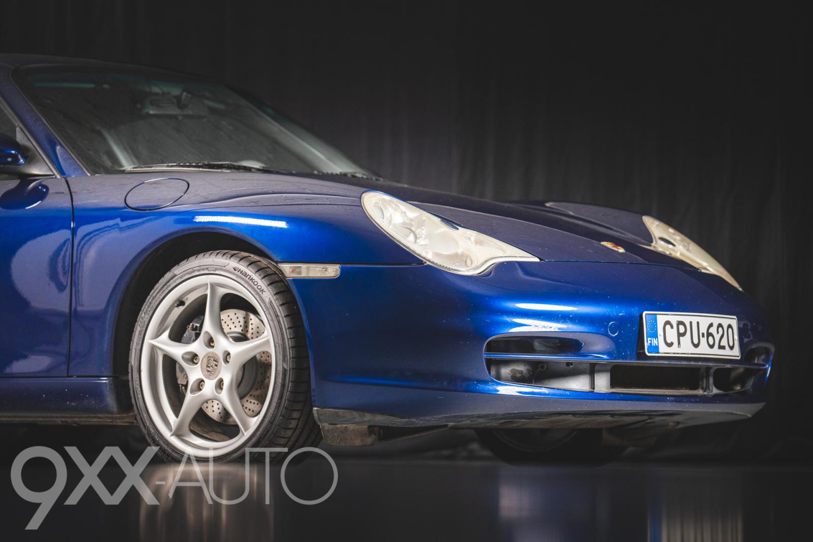 Sininen Porsche 911 996.2 Carrera 2 tiptronic *Rahoitus ilman käsirahaa*