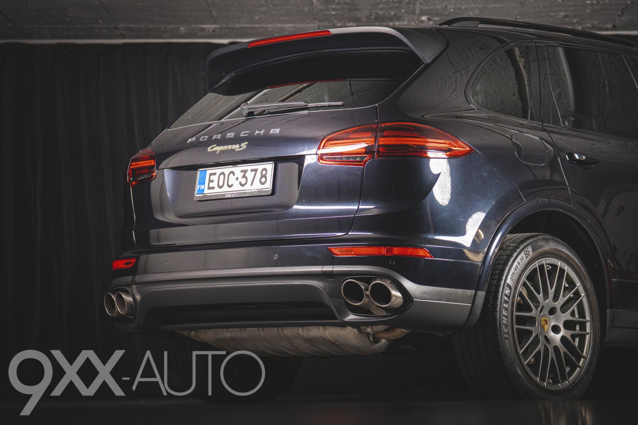 Musta Porsche Cayenne S e-Hybrid Platinum Edition