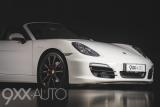 Valkoinen Porsche Boxster S 981 PDK