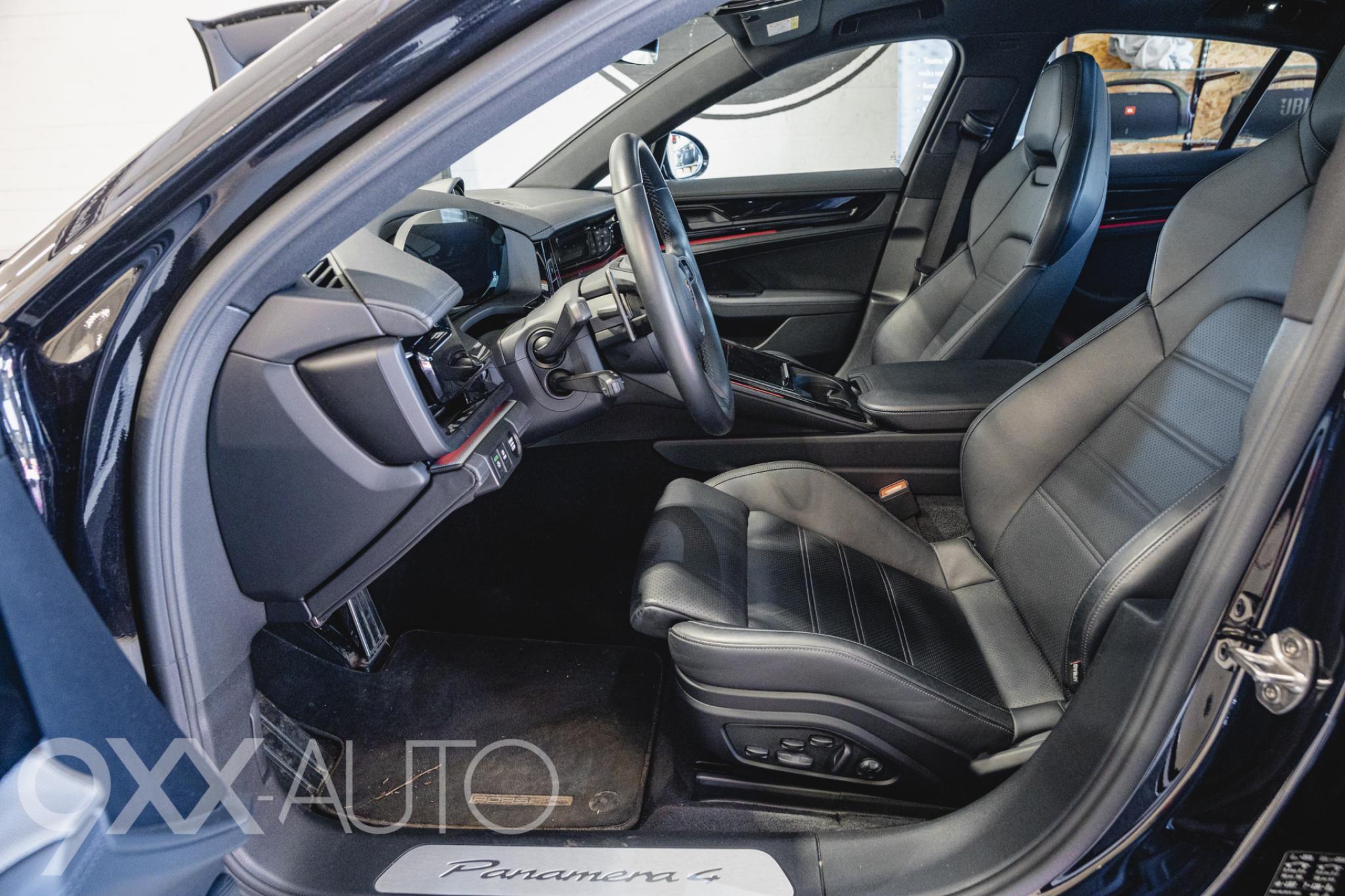 Musta Porsche Panamera 4 E Hybrid *Korkeantason varustelu!* Matrix valot // 360 kamera // Panorama lasikatto // Adapt Cruise