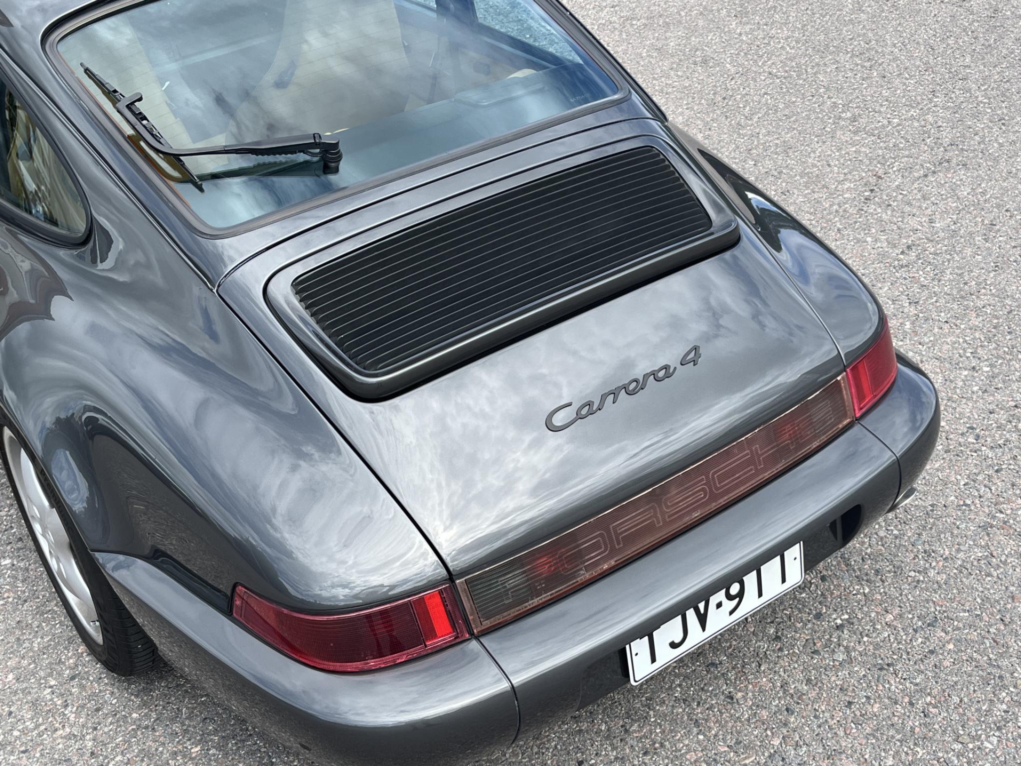 Harmaa Porsche 911 964 C4 *Erittäin hieno yksilö!*