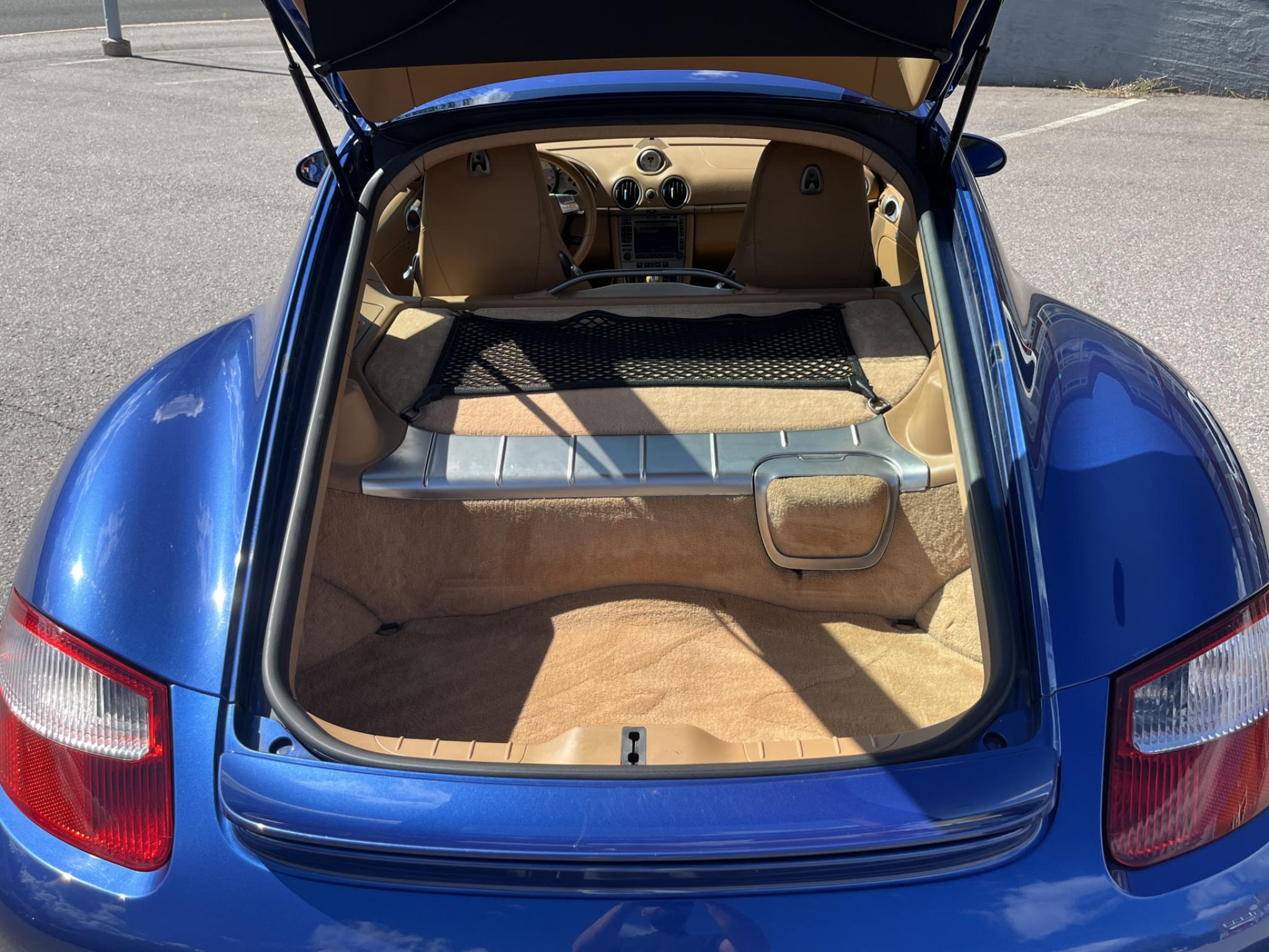 Sininen Porsche Cayman S 3.4 Coupe 987 *Moottoriremontoitu* 