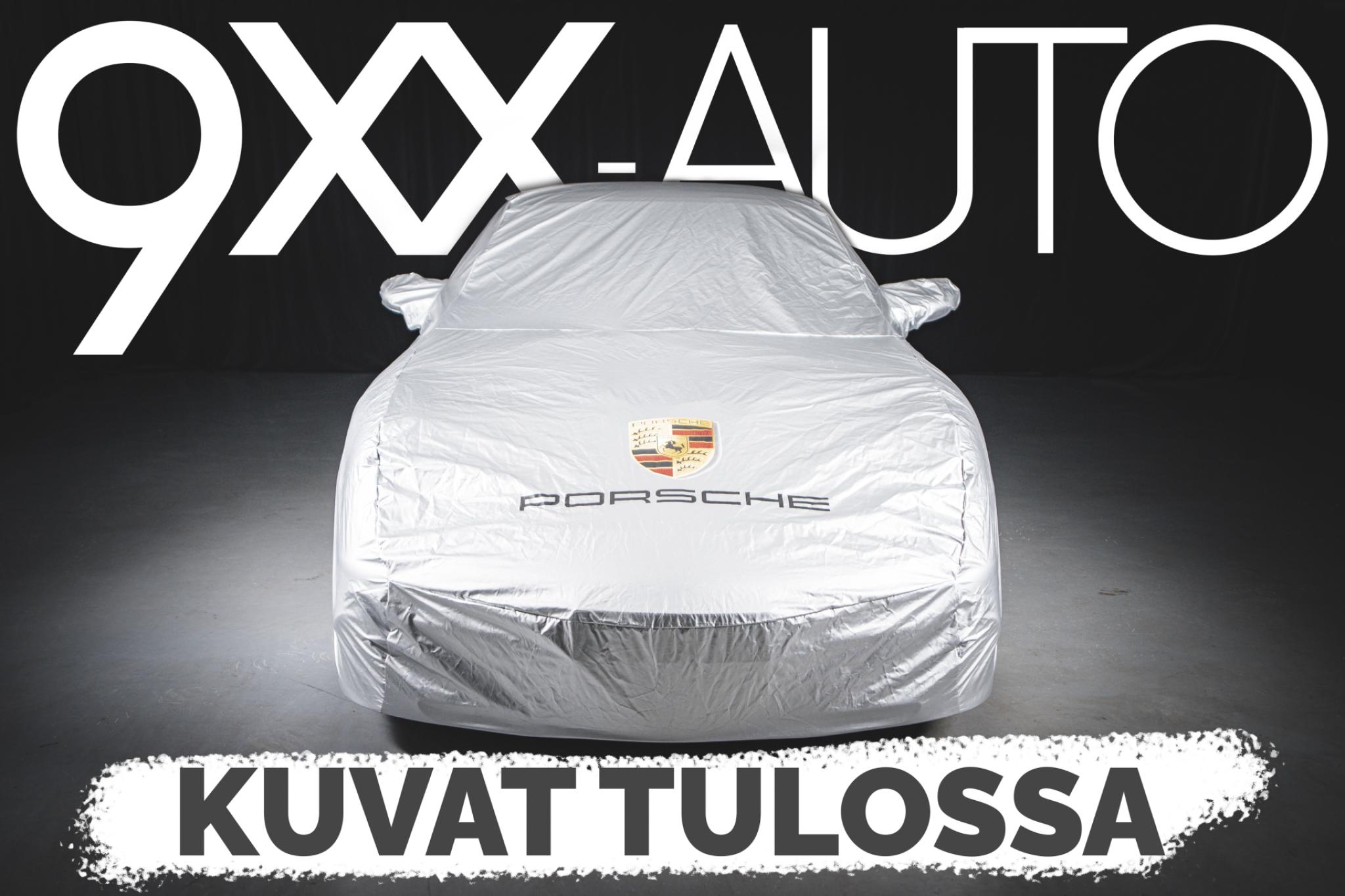 Punainen Porsche Taycan