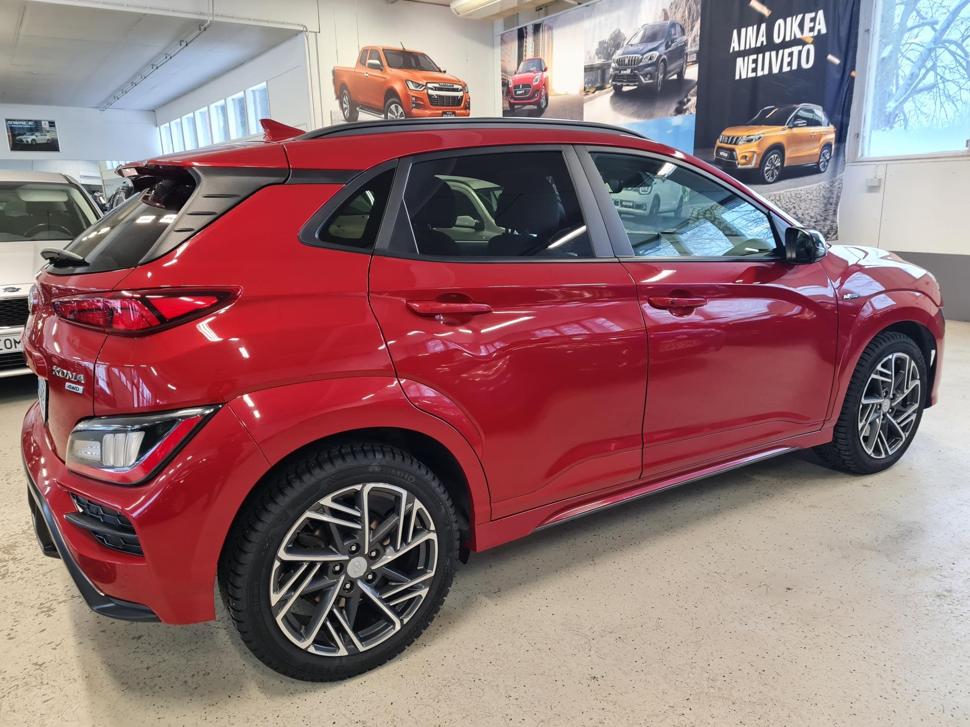 Hyundai Kona 1,6 T-GDI 198 hv 4WD 7-DCT-aut. N Line MY21