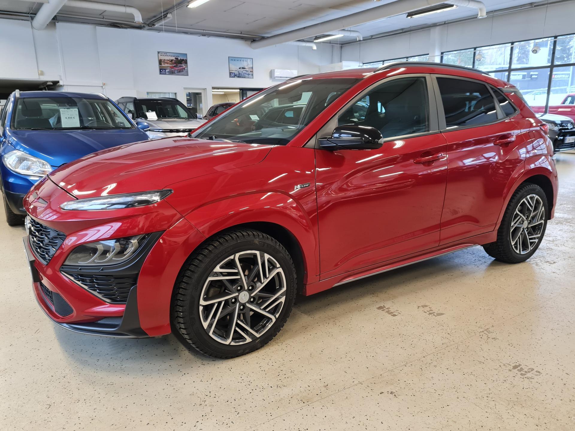 Hyundai Kona 1,6 T-GDI 198 hv 4WD 7-DCT-aut. N Line MY21